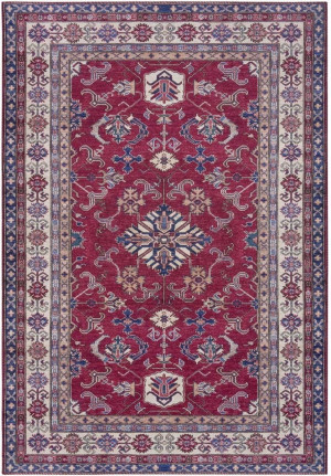 Dywan tradycyjny do salonu, czerwony 200x290 cm
