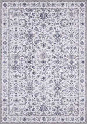 Dywan do salonu, tradycyjny platynowy 200x290 cm