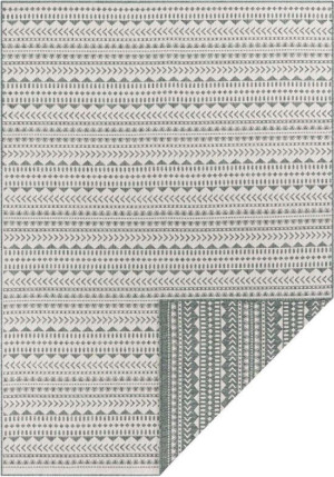 Dywan na taras zielony Pytha dwustronny 200x290 cm