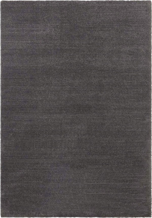 Dywan do salonu 200x290cm, antracytowy pluszowy włos, Elle Decoration Glow Loos