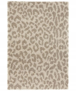 Dywan do salonu Shaggy premium panterka 200x290 cm