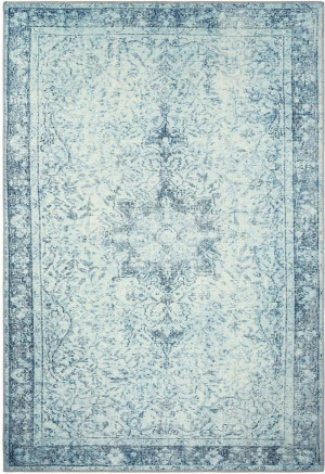Niebieski dywan klasyczny premium jakość 80x150 cm