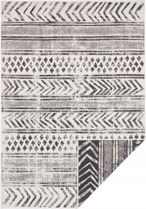 Czarny dywan boho sznurkowy, Biri 120x170 cm