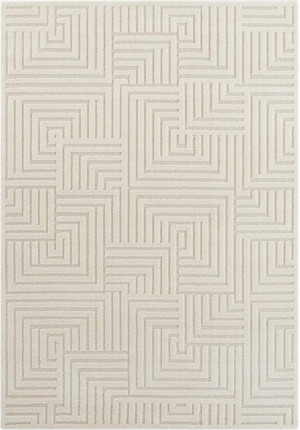Kremowy dywan premium, z wzorem Manipu 80x150 cm