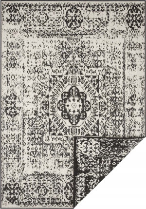 Czarny dywan na taras, Danao 120x170 cm