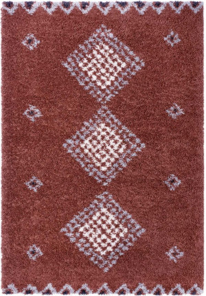 Czerowny dywan Shaggy Bogo Tapeso Cassia 160x230cm