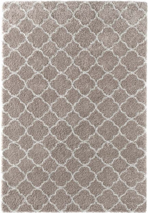 Beżowy dywan marokańska koniczyna Mint RUGS LUNA 120x170cm