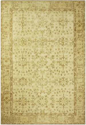 Żółty dywan orientalny Elle Decor 120x170cm