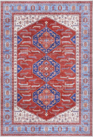 Bordowy orientalny dywan Elle Decor 80x150cm