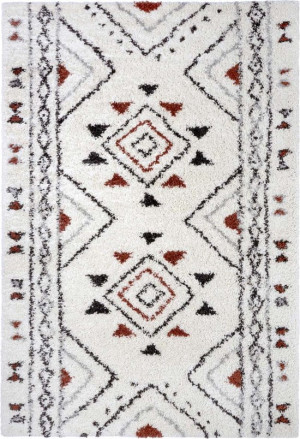 Kolorowy gruby dywan shaggy boho mint Rugs Harley 120x170cm