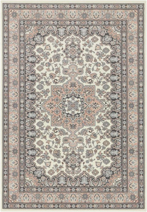 Beżowo różowy tradycyjny dywan nouristan 80x150cm
