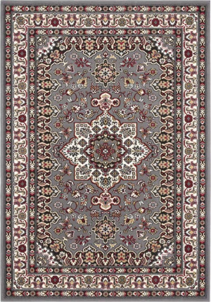 tradycyjny dywan zielono bordowy Nouristan 80x150cm