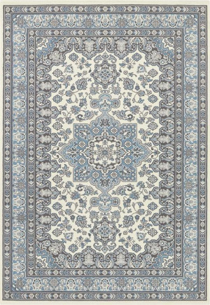 Tradycyjny dywan błekitno kremowy Nouristan 80x150cm