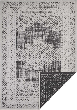 Dywan dwustronny tarasowy czarny, Bougari Gaia 160x230cm