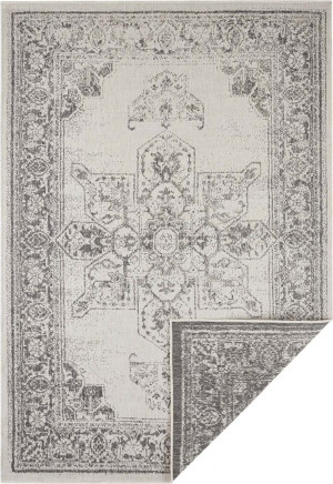 Dywan tarasowy dwustronny, szary Bougari Bordon 200x290cm