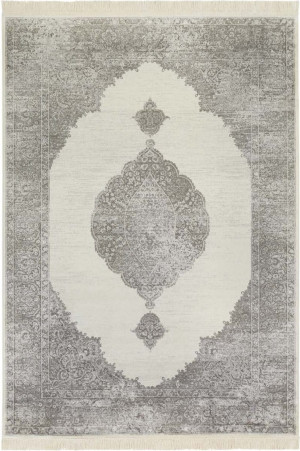Ekskluzywny beżowy dywan z wiskozy, Nouristan Hamun 200x300cm