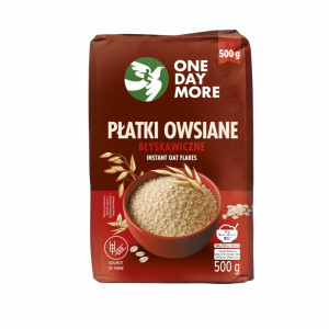 Płatki owsiane błyskawiczne 500g