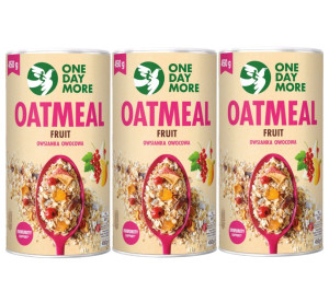 Zestaw 3x Owsianka Owocowa bez dodatku cukru