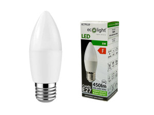 Żarówka LED CANDLE E27 5W 3000K