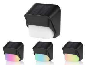 Solarna Lampa Elewacyjna LED SOE-6 RGB+W
