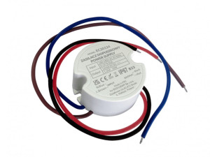 Zasilacz do puszki fi60 0,83A 10W 12V IP67 50x50x22