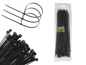 Opaska Kablowa OK-46300B 4.6x300mm 100 szt. Czarna