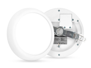 Plafon 2w1 LED Pherkad 8/12W 3000K-6000K