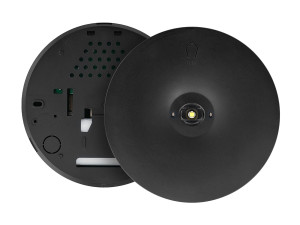 Lampa awaryjna natynkowa STARLET ROUND SO 350 NM 1H MT Czarna