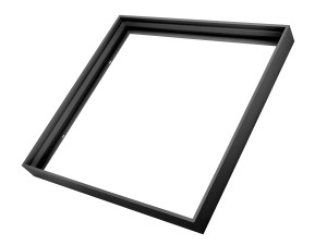 Ramka natynkowa do paneli LED 60x60 6.3cm metal Czarna