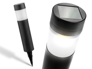 Słupek ogrodowy Solar LED AURORA ROUND 4000K IP44