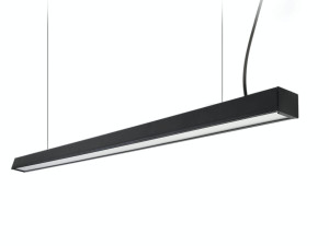 Lampa liniowa LED 40W 4000K Czarna