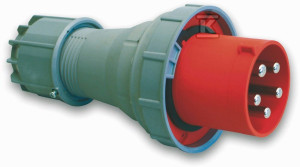 Wtyczka przenośna Power Twist 63A 400V 3P+Z+N IP67