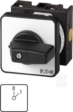 Łącznik krzywkowy In=20A P=6.5 kW T0-1-15401/E