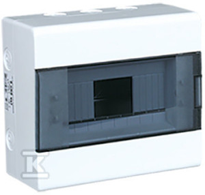 Rozdzielnica natynkowa SRn-8 (N+PE) IP40
