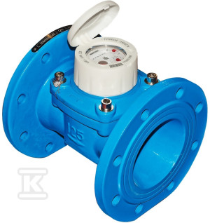 Wodomierz śrubowy zimna woda, typ WDE-K50, DN50 (2"), Q3=40 m3/h, R100/100, Tmax: 30 st., L=200mm, przyłącze kołnierzowe, do zdalnego odczytu po
