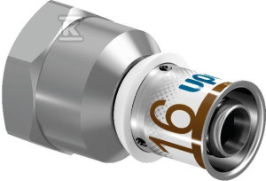 З'єднувальна фітингова муфта з внутрішньою різьбою 32-Rp1" FT Uponor S-Press PLUS