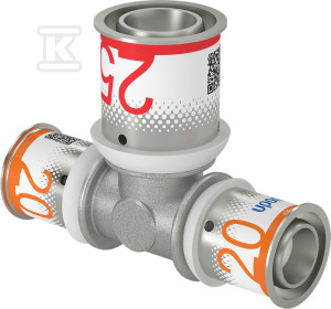 Trójnik redukcyjny 20-25-20 Uponor S-Press Plus