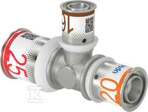 Trójnik redukcyjny 25-16-20 Uponor S-Press Plus
