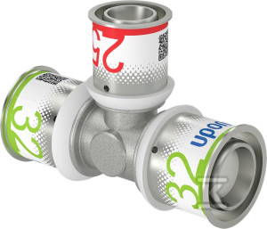 Trójnik redukcyjny 32-25-32 Uponor S-Press Plus