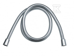 Wąż prysznicowy 150 cm Onnline PC V Silver, nakrętka stożkowa, obrotowa końcówka