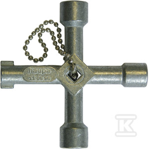 Klucz do szafy sterowniczej metal