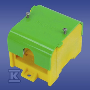 Odgałęźnik LZ-1 95/35 p 1x (25-95mm2) 4x (4-35mm2) kolor żółto zielony
