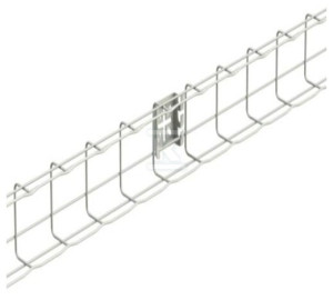 Wspornik CM 50XL GS - wspornik lekki dla koryt o szerokości 50 i 100 mm, cynkowany metodą Sendzimira, System E90