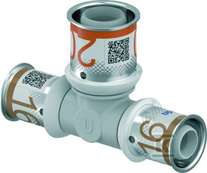 Trójnik redukcyjny PPSU 16-20-16 Uponor S-Press Plus