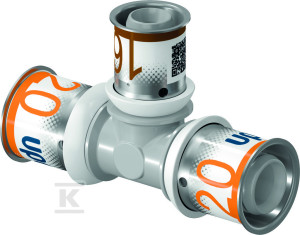 Trójnik redukcyjny PPSU 20-16-20 Uponor S-Press Plus