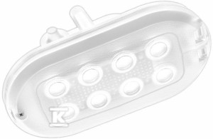 Світлодіодний канальний світильник, Oval Pro 3,4W, 4000K, 370lm, IP44, білий