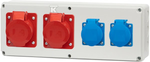 Розподільчий щит HORIZONTAL S 16/5, 32/5, 2x230V ONNLINE