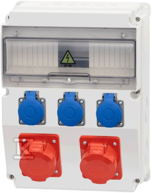 Розподільчий щит CAJA /12M/ 16/5, 32/5, 3x230V ONNLINE