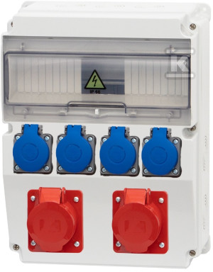 Розподільчий щит CAJA /12M/ 16/5, 32/5, 4x230V ONNLINE
