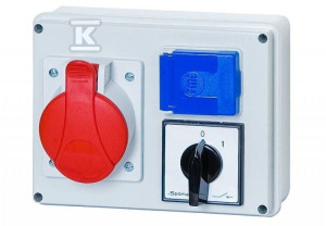 Розподільчий щит R-190 32/5, 250V, 0/1 ONNLINE